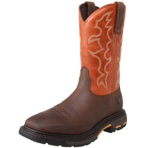 ARIAT mens Workhog Wide Square Toe Work Boot