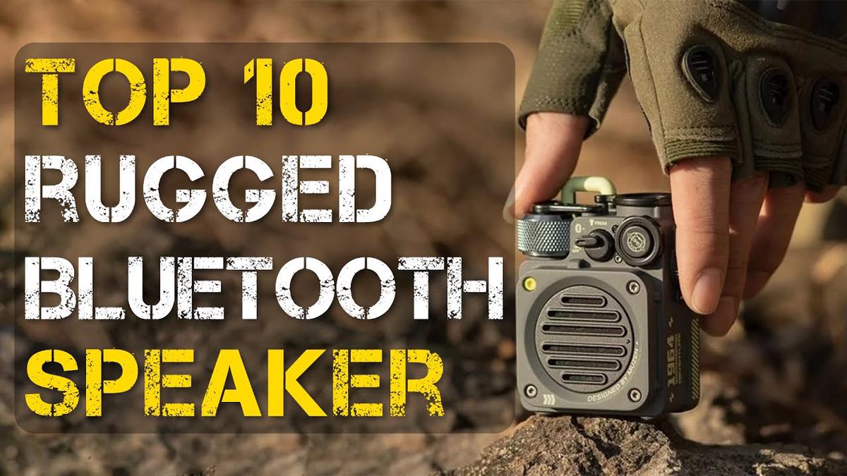 10 Best Rugged Bluetooth Speaker