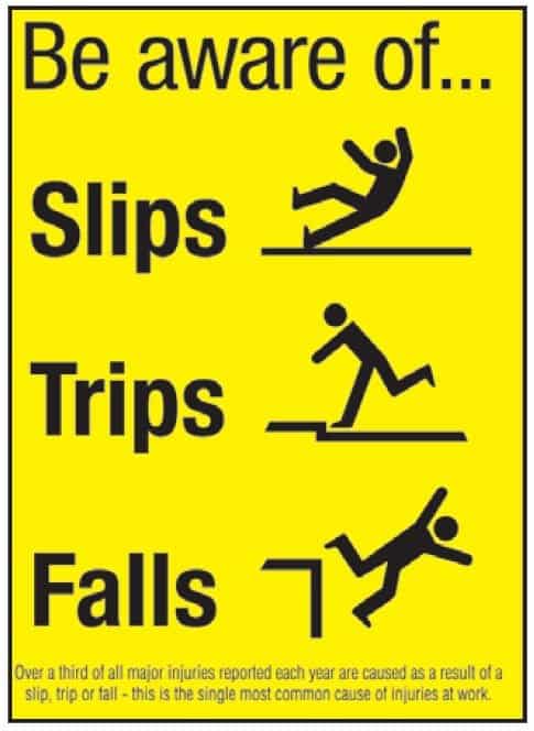 Slip Trip Fall Safety Tips, Prevention and Causes | Work Gearz