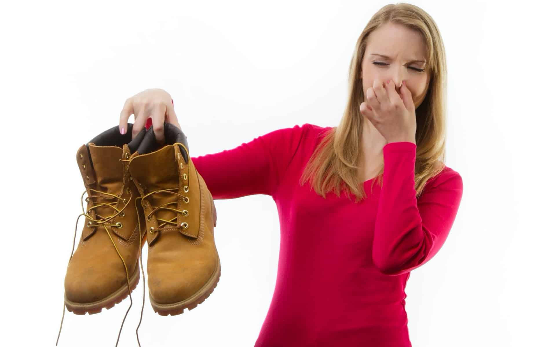 how to get rid of stinky work boots