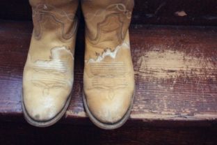 restore leather boots diy