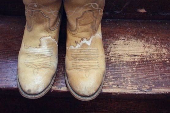 When your Boots are Stained with Ink