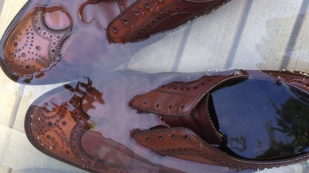 Use Warm Water to Soak in Your New Boots
