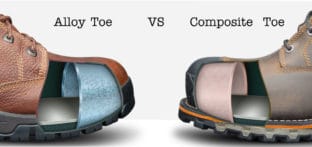 whats the difference between alloy toe and steel toe