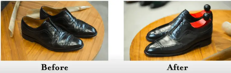 are creases in leather shoes normal