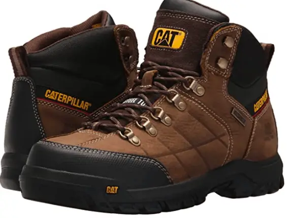 Caterpillar Mäns tröskel vattentät industriell Boot