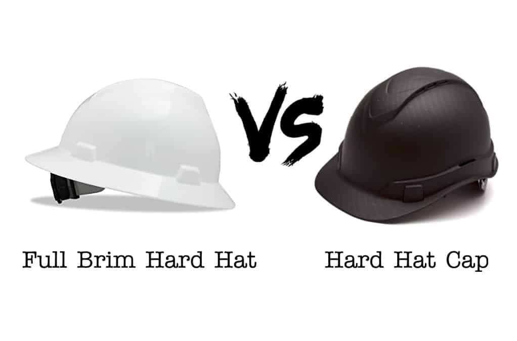 Full Brim Hard Hats Vs. Hard Hat Caps: Which One You Should Buy? | Work ...