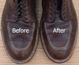 using mink oil on suede