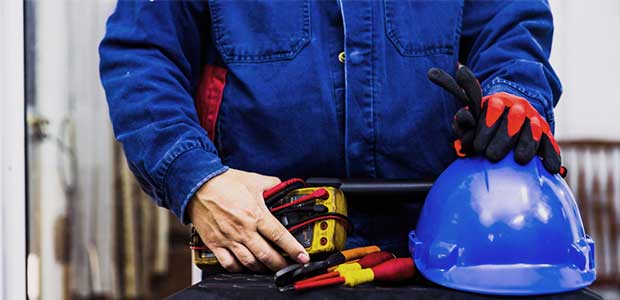 What do electricians wear on the job