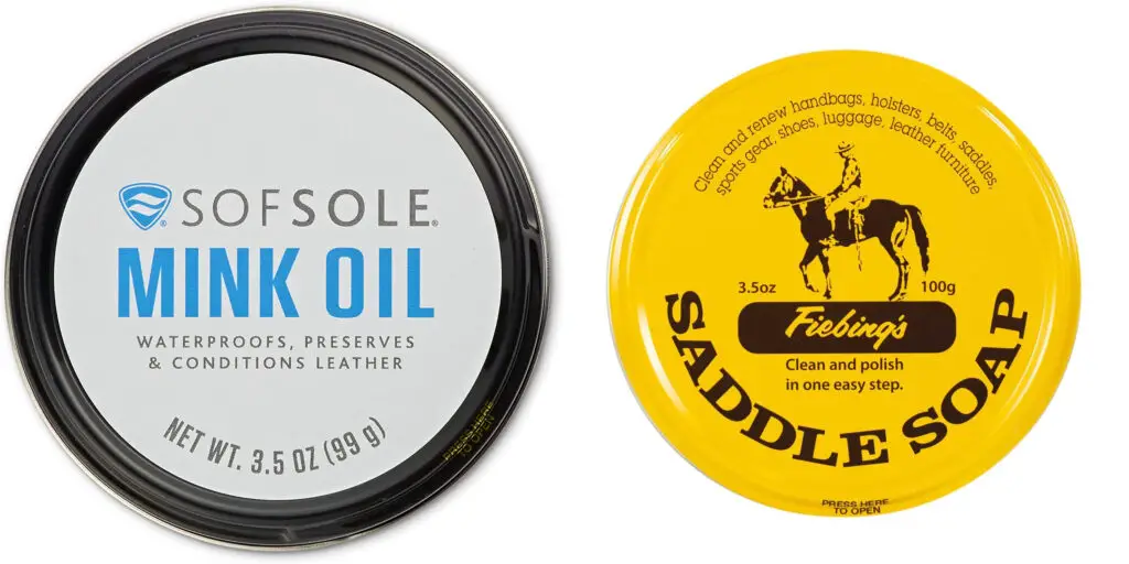 Mink Oil vs Saddle Soap