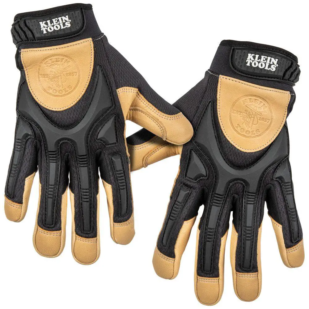 Klein Tools Leather All-Purpose Work Gloves