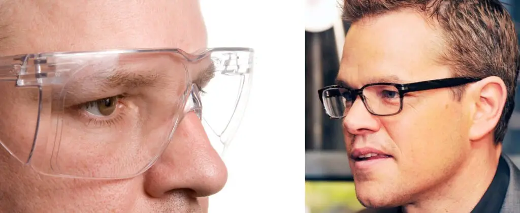 Ordinary Glasses Vs Safety Glasses