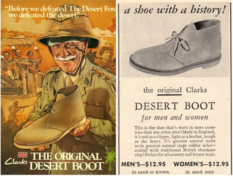 Clarks desert boot history