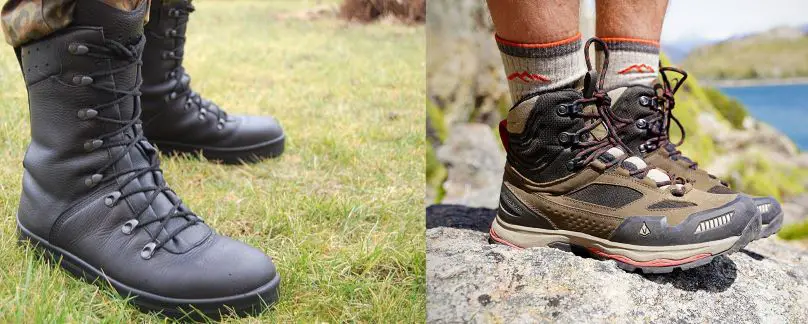 Combat Boots Vs Hiking Boots
