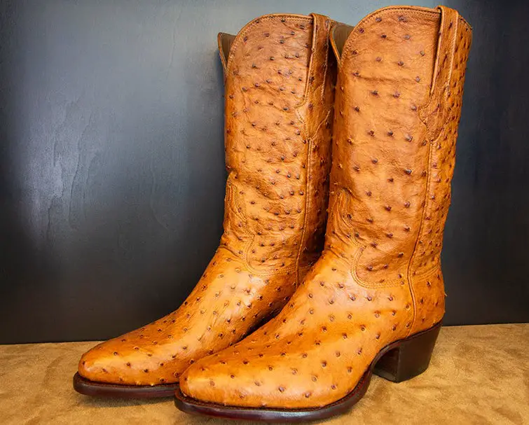 fulquill ostrich boots