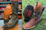 Leather vs Rubber Cowboy Boots Sole