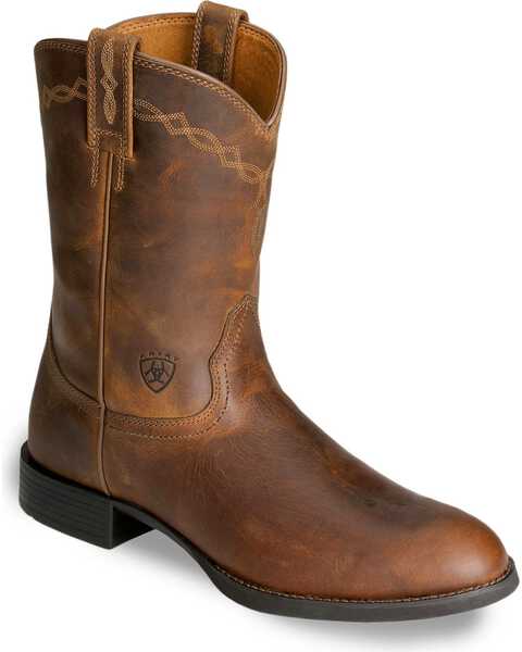 Cowboy Boots with the Round Toe Design