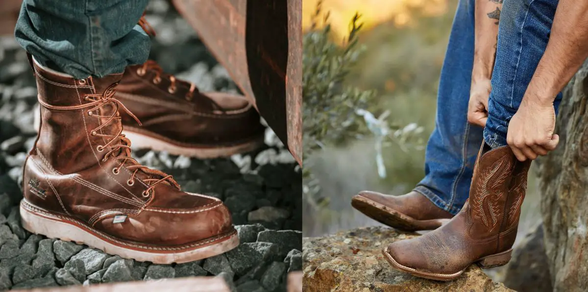 Thorogood Vs Ariat Boots : Which One is Better? | Work Gearz